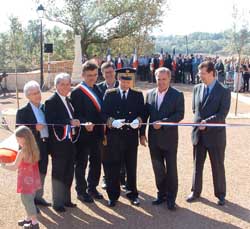 Inauguration place de Sainte Croix